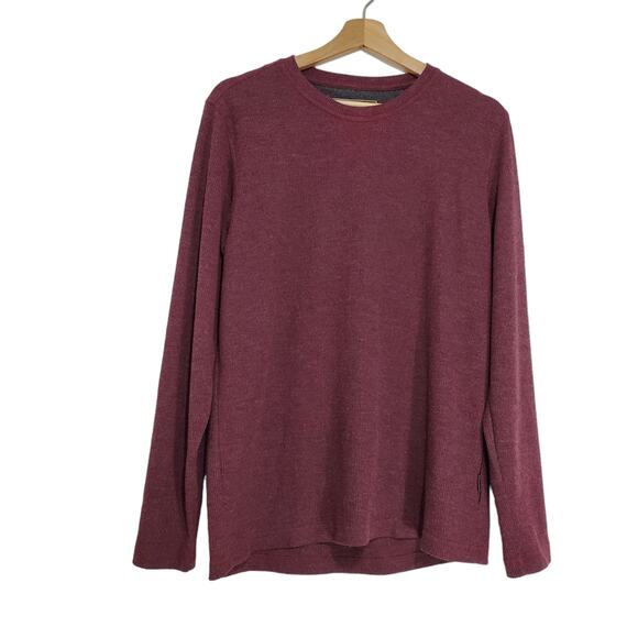 Eddie Bauer | Lounge Thermal Knit Soft and Comfy Long Sleeve Shirt - Picture 1 of 7